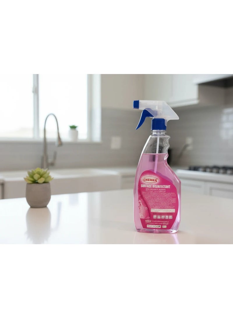 CHEMEX SURFACE DISINFECTANT WITH IPA 600 ML - Image 1